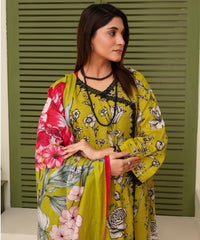 Creation Khaddar 3PC with Khaddar Printed Shirt & Trouser – ZC902