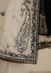 awn 3PC Embroidered Shirt with Digital Printed Jacquard Dupatta – ZC1400