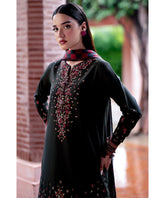 Jazmin Dhanak 3PC Embroidered Shirt with Printed Dupatta – ZC678
