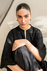 BAROQUE Dhanak 3PC Embroidered Suit with Chiffon Dupatta – ZC152