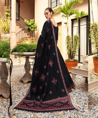 Bareeze Dhanak 3PC Embroidered Shirt with Dhanak Embroidered Shawl – ZC132