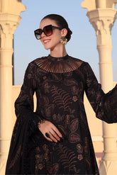 Bareeze Dhanak 3PC Embroidered Suit with Chiffon Embroidered Dupatta – ZC159