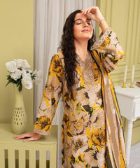 Creation Khaddar 3PC with Khaddar Printed Shirt & Trouser – ZC910
