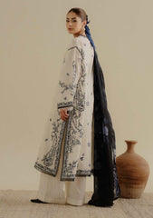 awn 3PC Embroidered Shirt with Digital Printed Jacquard Dupatta – ZC1400